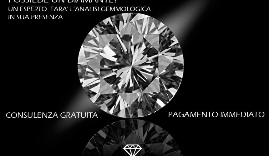 Per vendere un diamante smontato scegliete la professionalità di Banco Diamanti Per vendere un diamante smontato scegliete la professionalità di Banco Diamanti